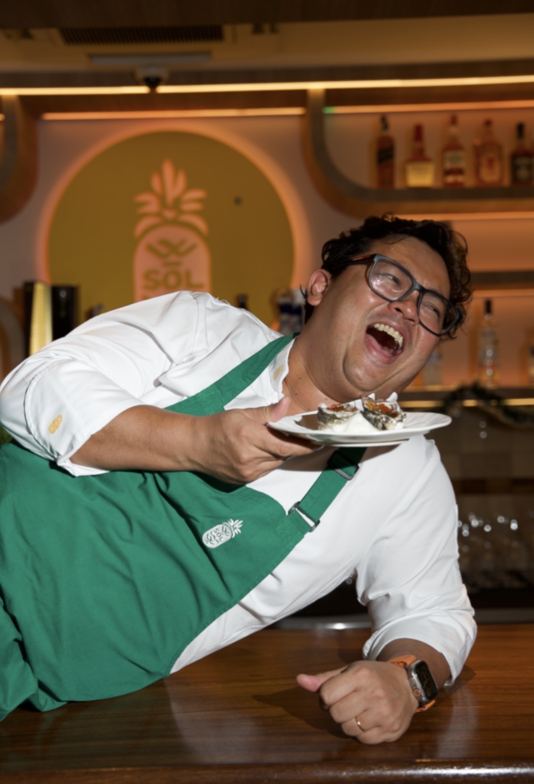 Chef Top Russell, Founder and Creative Director of SōL